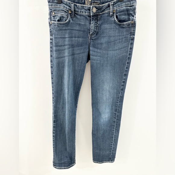 Kut From The Kloth Straight Leg Jeans Size 8 - Picture 4 of 6